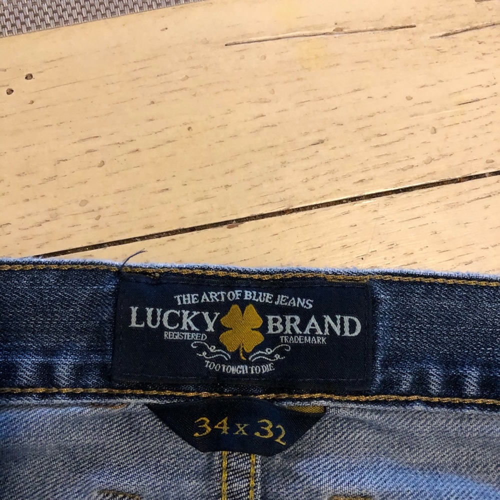 Men’s lucky jeans